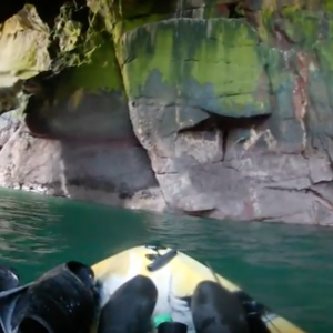 Sea Kayaking Huge Caves - Scotland