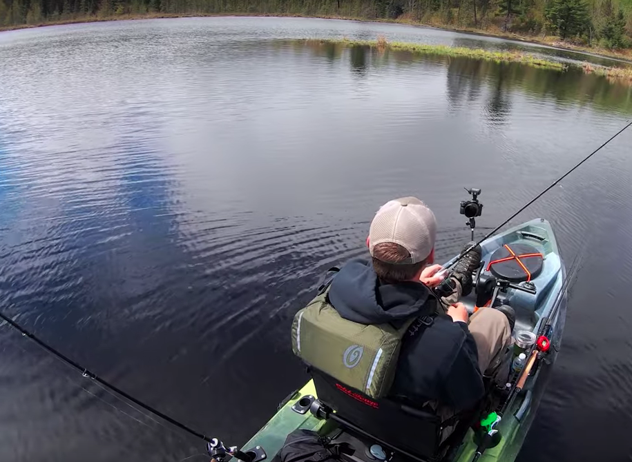 Kayak Hunting Lunker Bass in Remote Waters