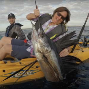 Offshore Kayak Fishing For Sailfish In South Florida